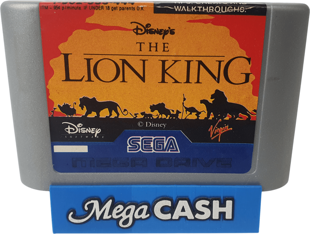 The Lion King - Sega Mega Drive Game - Mega Cash Sydney