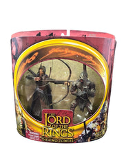 The Lord of the Rings - The Two Towers - Elven Archer & Berserker Uruk-Hai - Toy Biz - 81176 - Mega Cash Sydney
