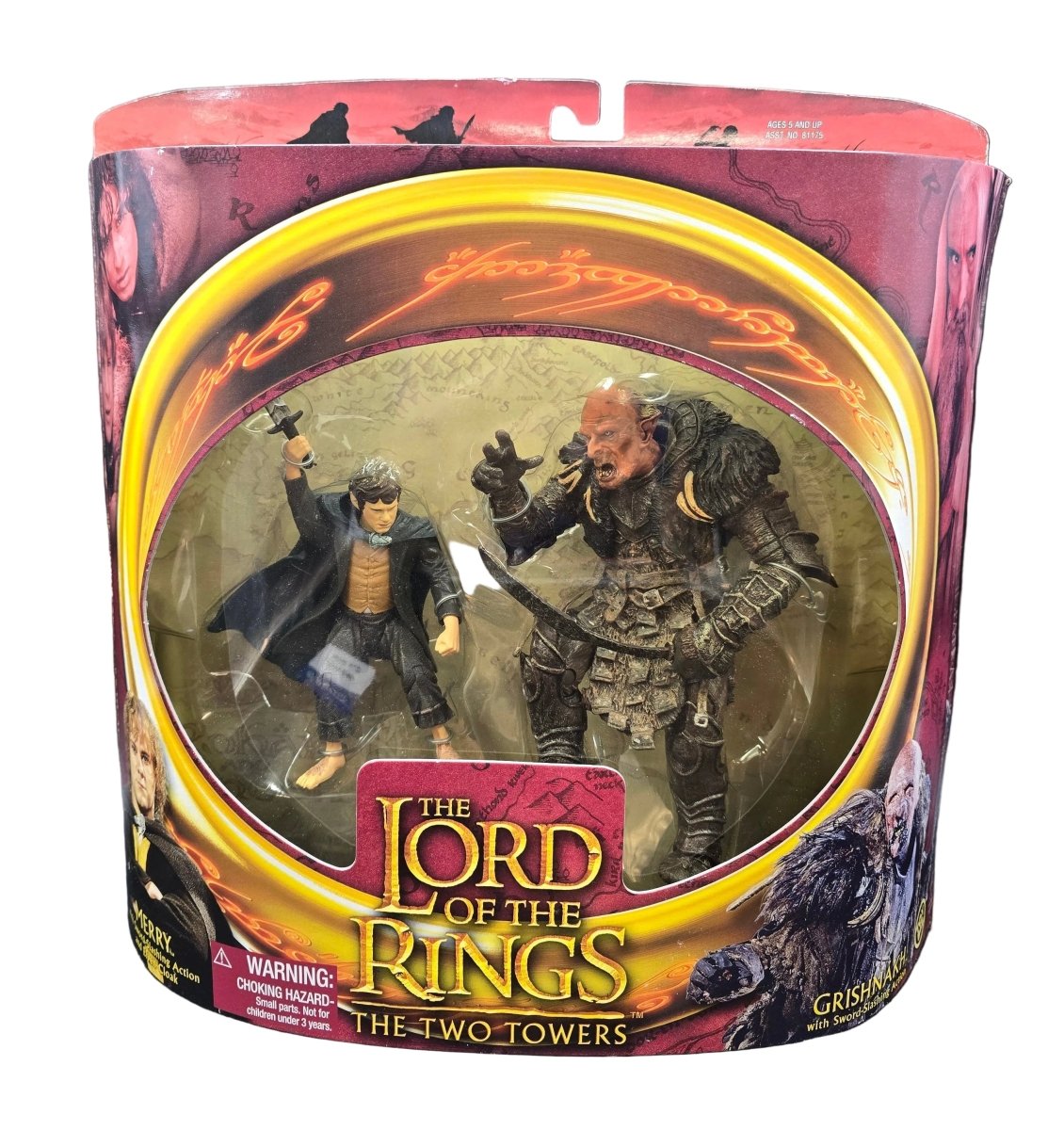 The Lord of the Rings - The Two Towers - Merry & Grishnakh - Toy Biz - 81178 - Mega Cash Sydney