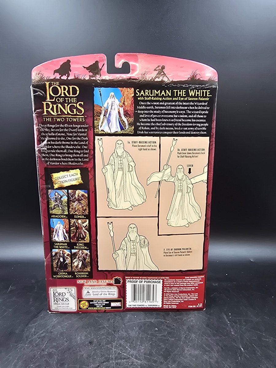 The Lord of the Rings - The Two Towers - Saruman The White - Toy Biz - 81165 - Mega Cash Sydney