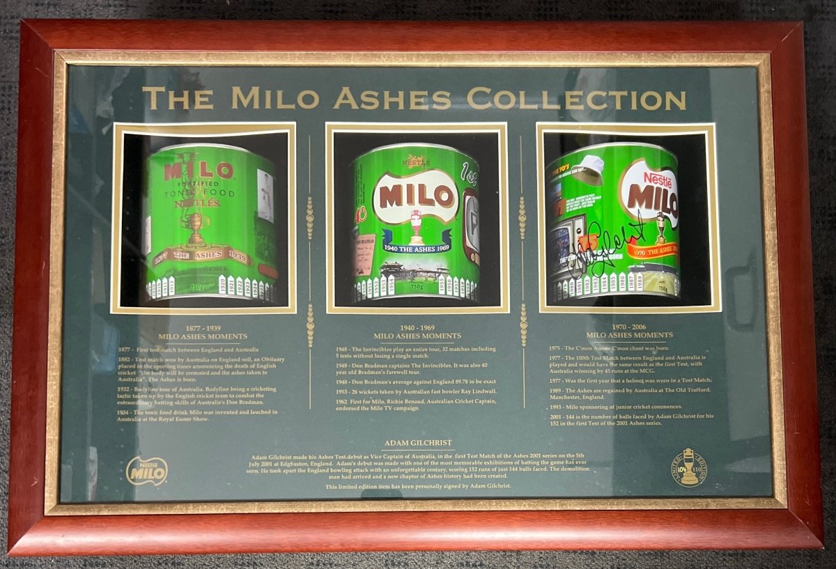 The Milo Ashes Collection Frame - Mega Cash Sydney