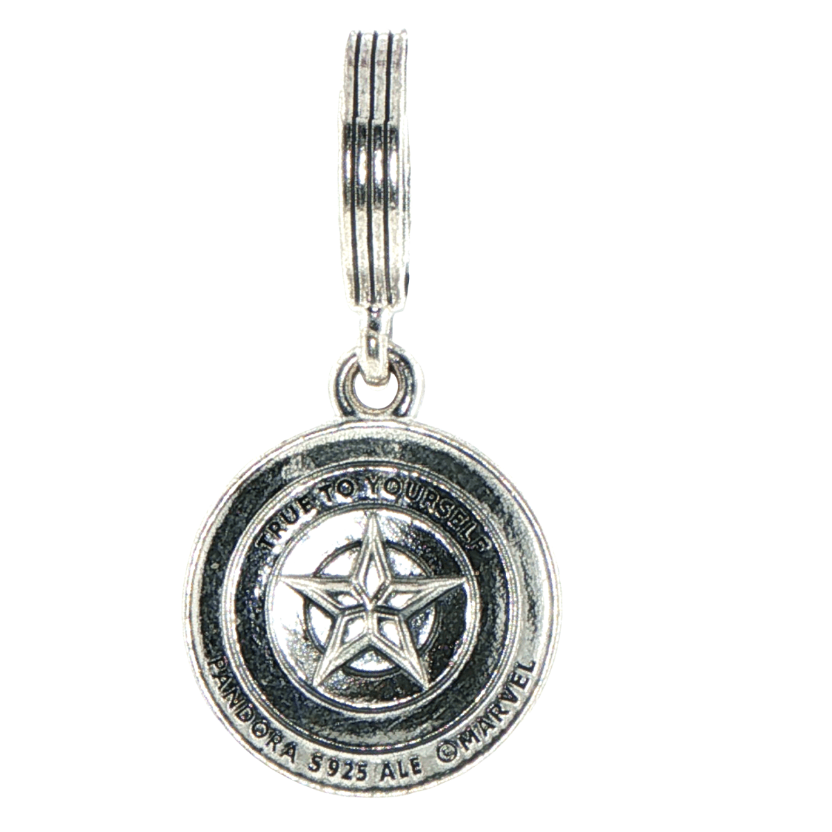 The Pandora Marvel The Avengers Captain America Shield Dangle Charm 790780C01 - Mega Cash Sydney