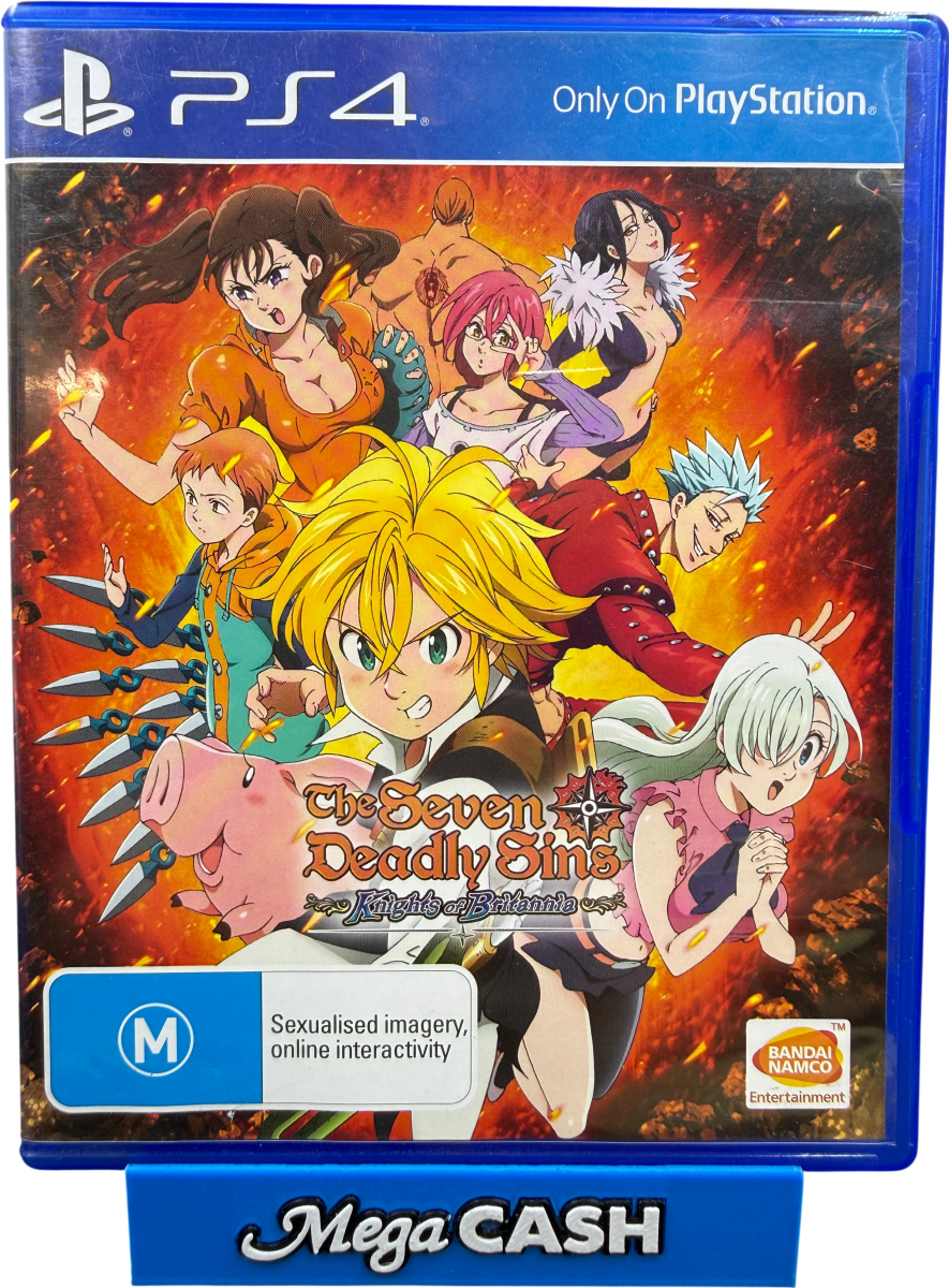 The Seven Deadly Sins: Knights of Britannia - PlayStation 4/PS4 Game - Mega Cash Sydney