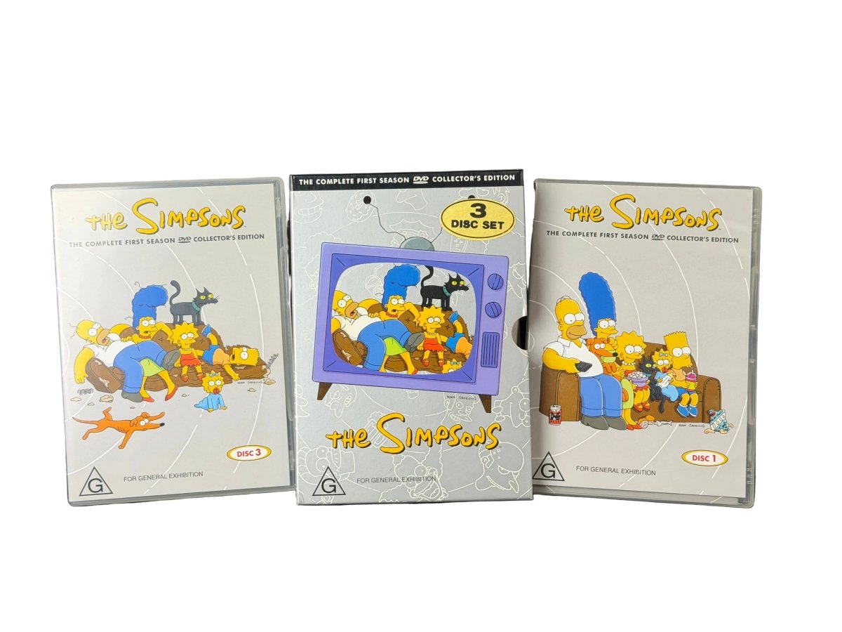 The Simpsons The Complete First 1st Season DVD Box Set - Mega Cash Sydney