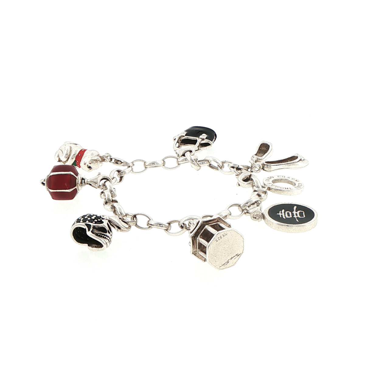 Thomas Sabo Silver Charm Bracelet with Assorted Charms - Mega Cash Sydney