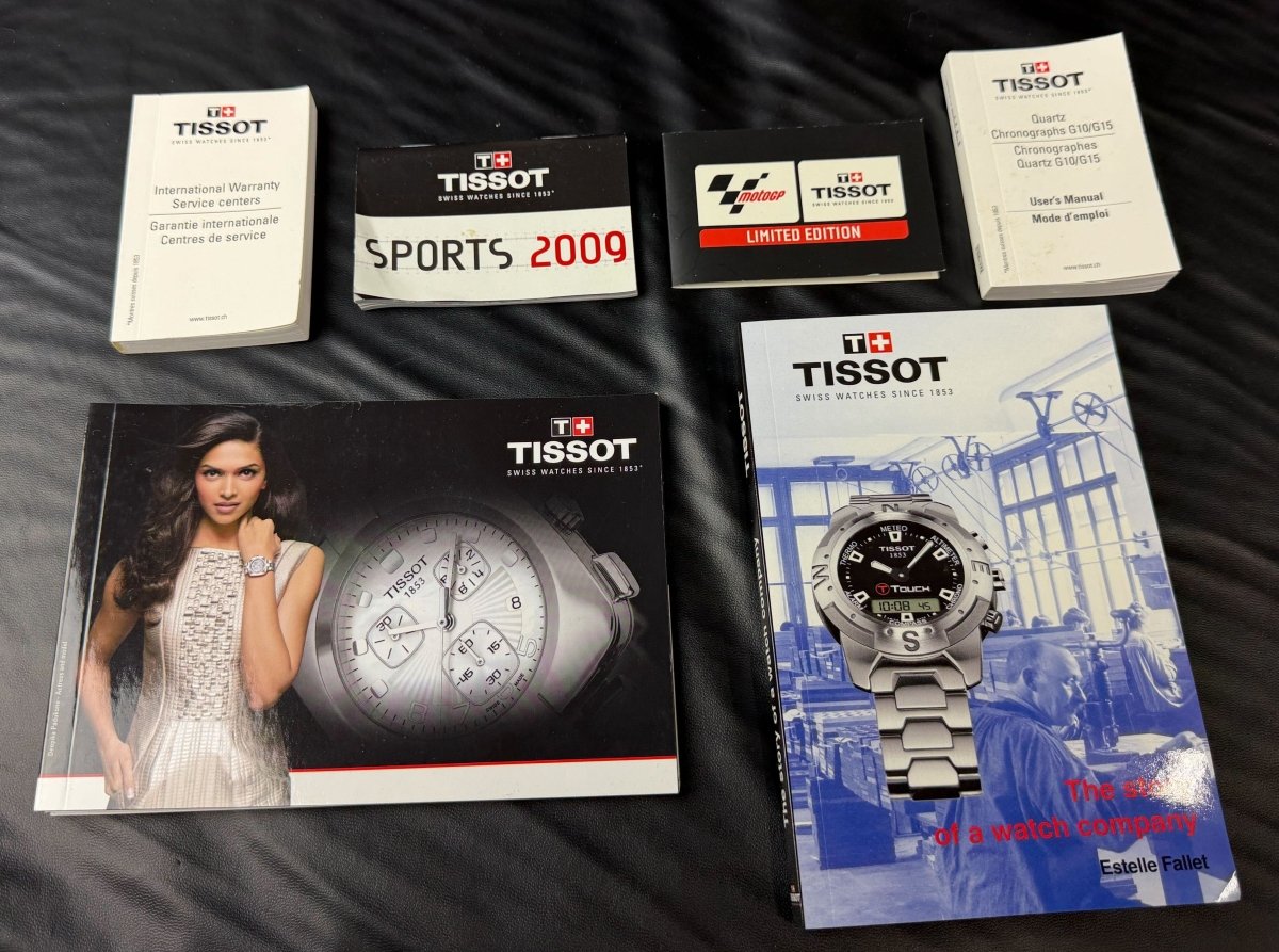 Tissot 43.5mm T - Race MotoGP 2009 Chronograph Watch /9002 - With Helmet in Box, Race Tokens and Manual - Mega Cash Sydney