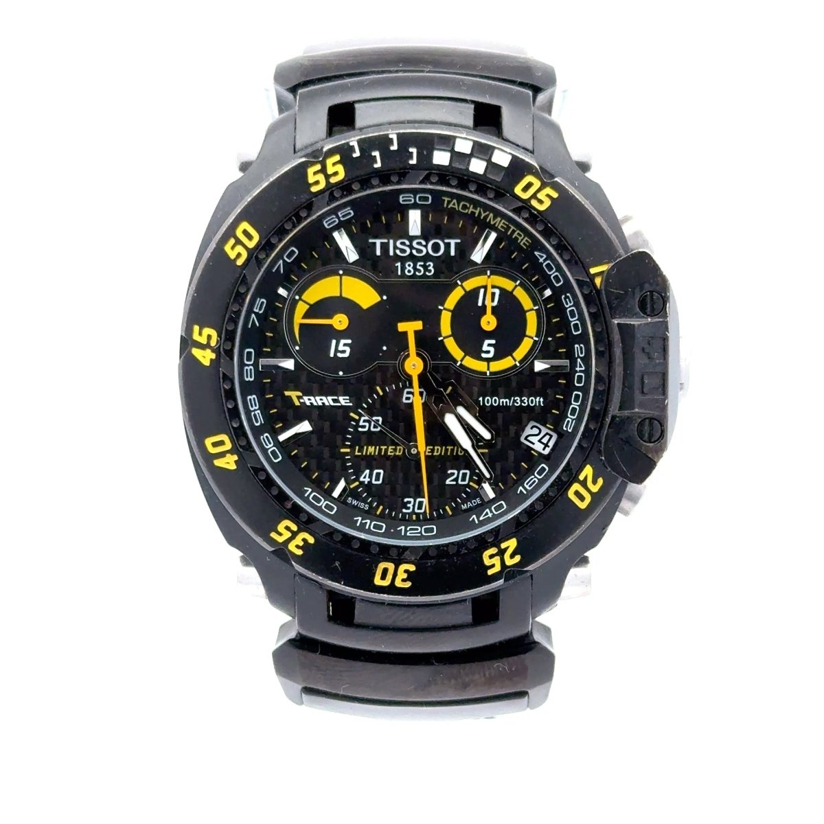 Tissot 43.5mm T-Race MotoGP 2009 Chronograph Watch /9002 - With Helmet in Box, Race Tokens and Manual - Mega Cash Sydney