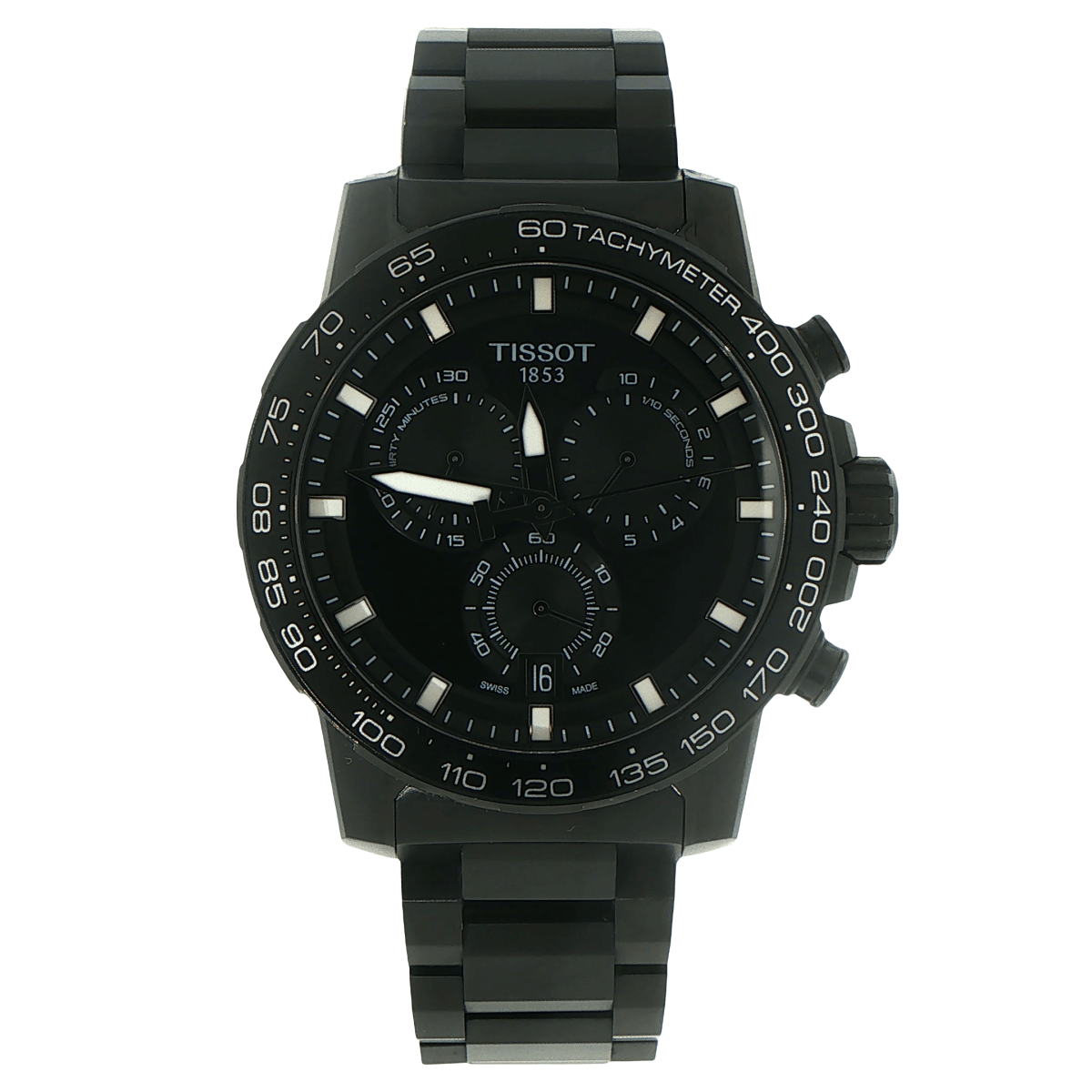 Tissot Supersport Chronograph 45.5mm Black Men's Watch - Mega Cash Sydney
