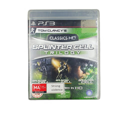 Tom Clancy's - Classics HD - Splinter Cell - Trilogy - PlayStation 3/PS3 Game - Mega Cash Sydney