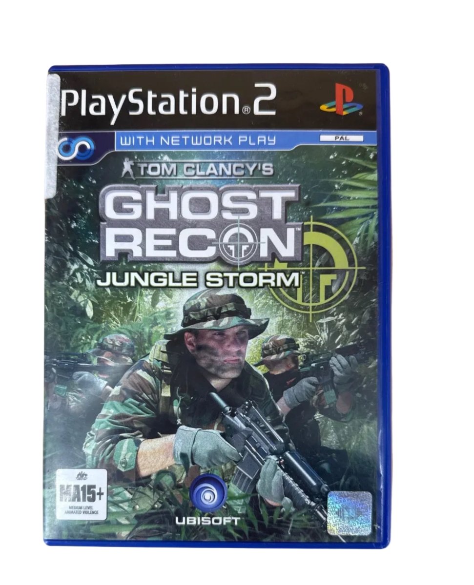 Tom Clancy’s - Ghost Recon - Jungle Storm - PlayStation 2 Game - Mega Cash Sydney
