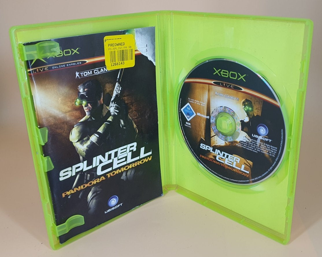 Tom Clancy's Splinter Cell - Pandora Tomorrow - Xbox Game - Mega Cash Sydney
