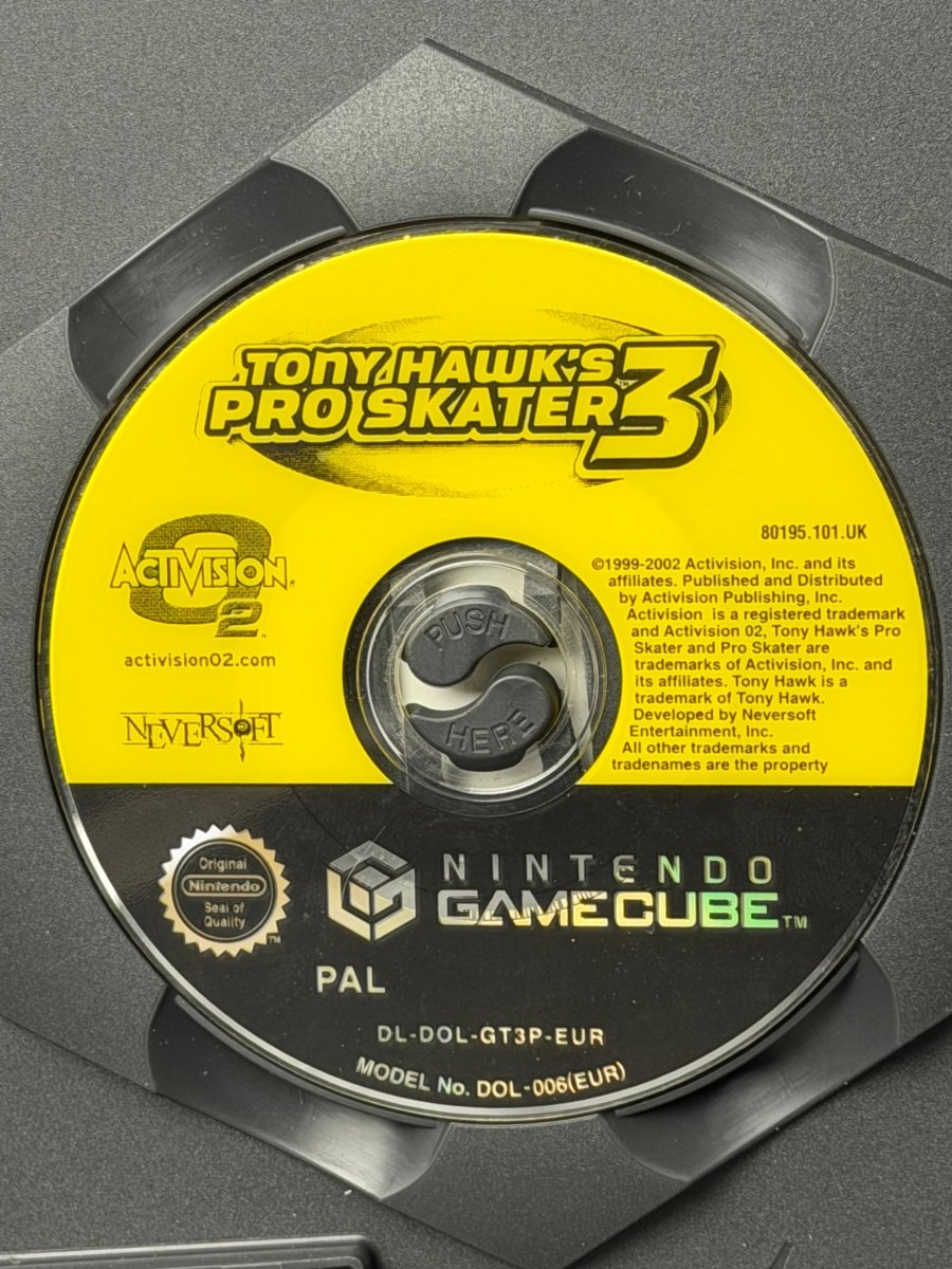 Tony Hawk’s Pro Skater 3 Nintendo Gamecube Game DOL - 006(EUR) - Mega Cash Sydney