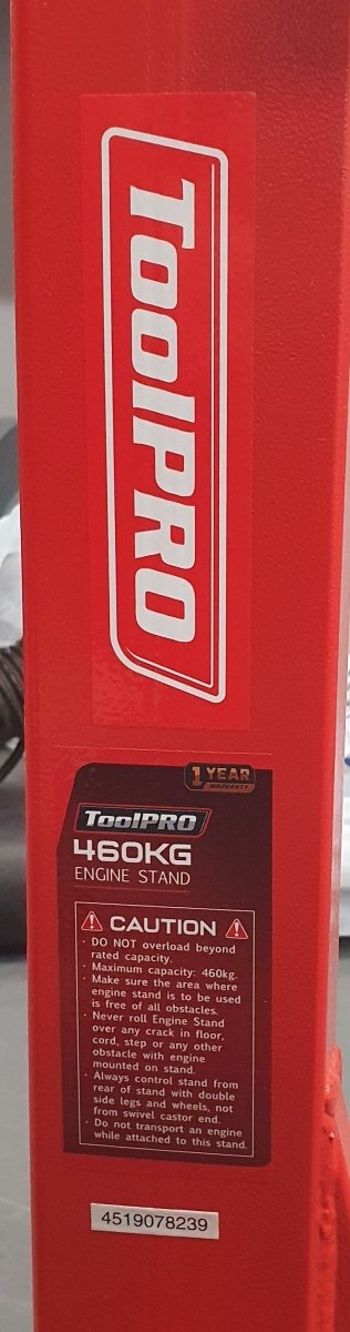 ToolPRO Engine Stand 460kg - Mega Cash Sydney