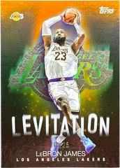 Topps - LeBron James Levitation 16/25 L-1 Orange Foil - Mega Cash Sydney