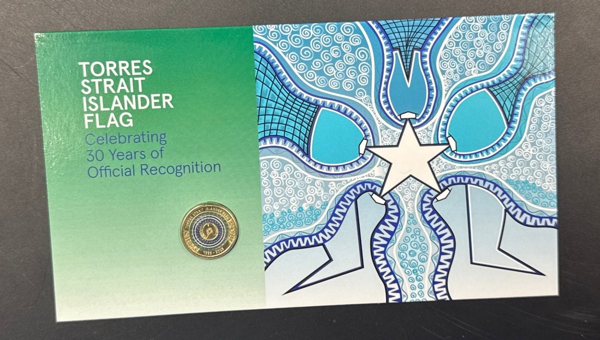 Torres Strait Islander Flag - $2 - Celebrating 30 Years of Official Recognition - Mega Cash Sydney