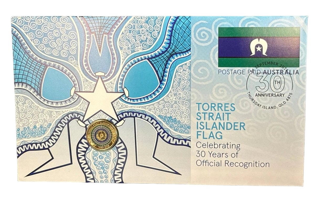 Torres Strait Islander Flag - $2 - Celebrating 30 Years of Official Recognition - Mega Cash Sydney