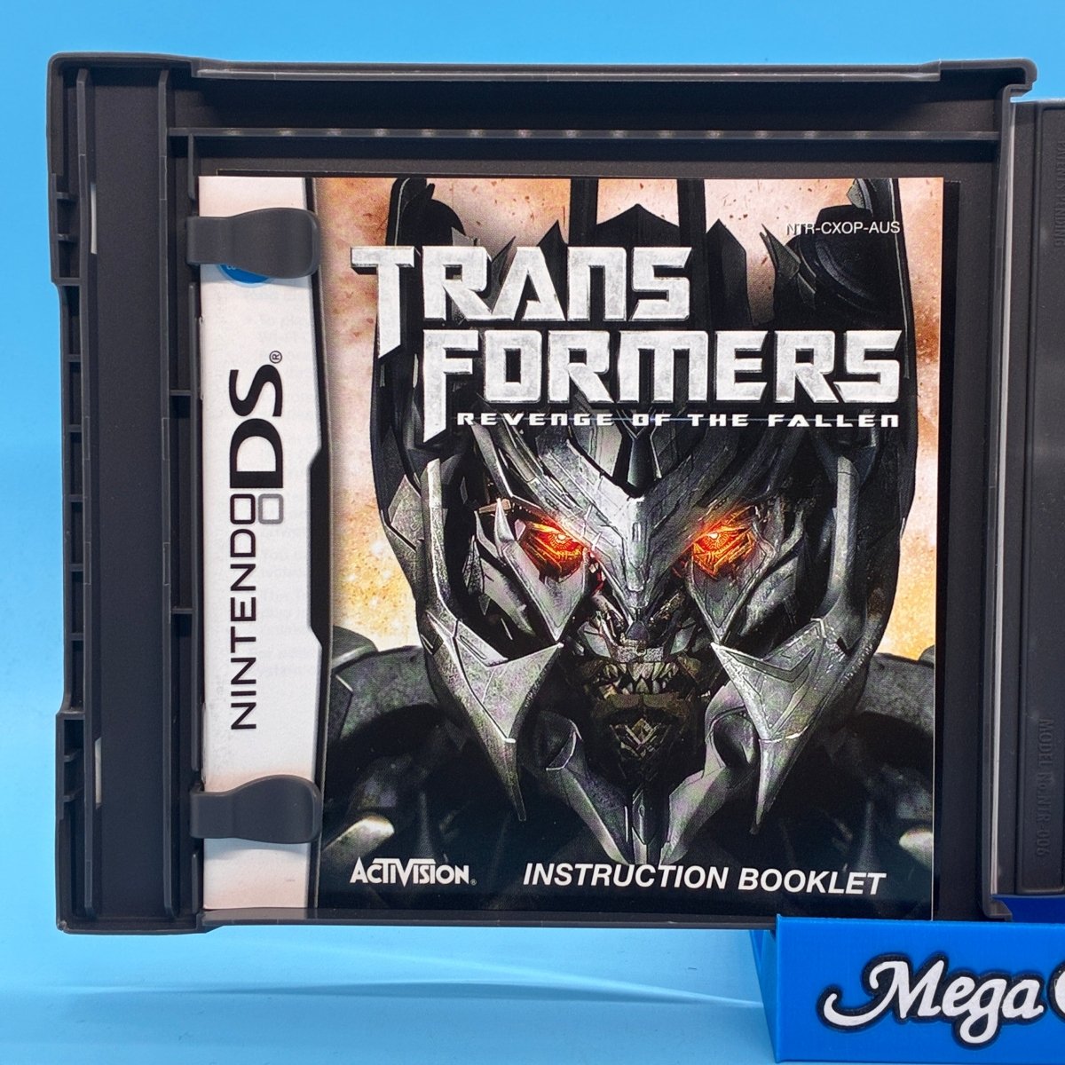 TRANSFORMERS REVENGE OF THE FALLEN - NINTENDO DS GAME CARTRIDGE - W/CASE AND BOOKLET - Mega Cash Sydney