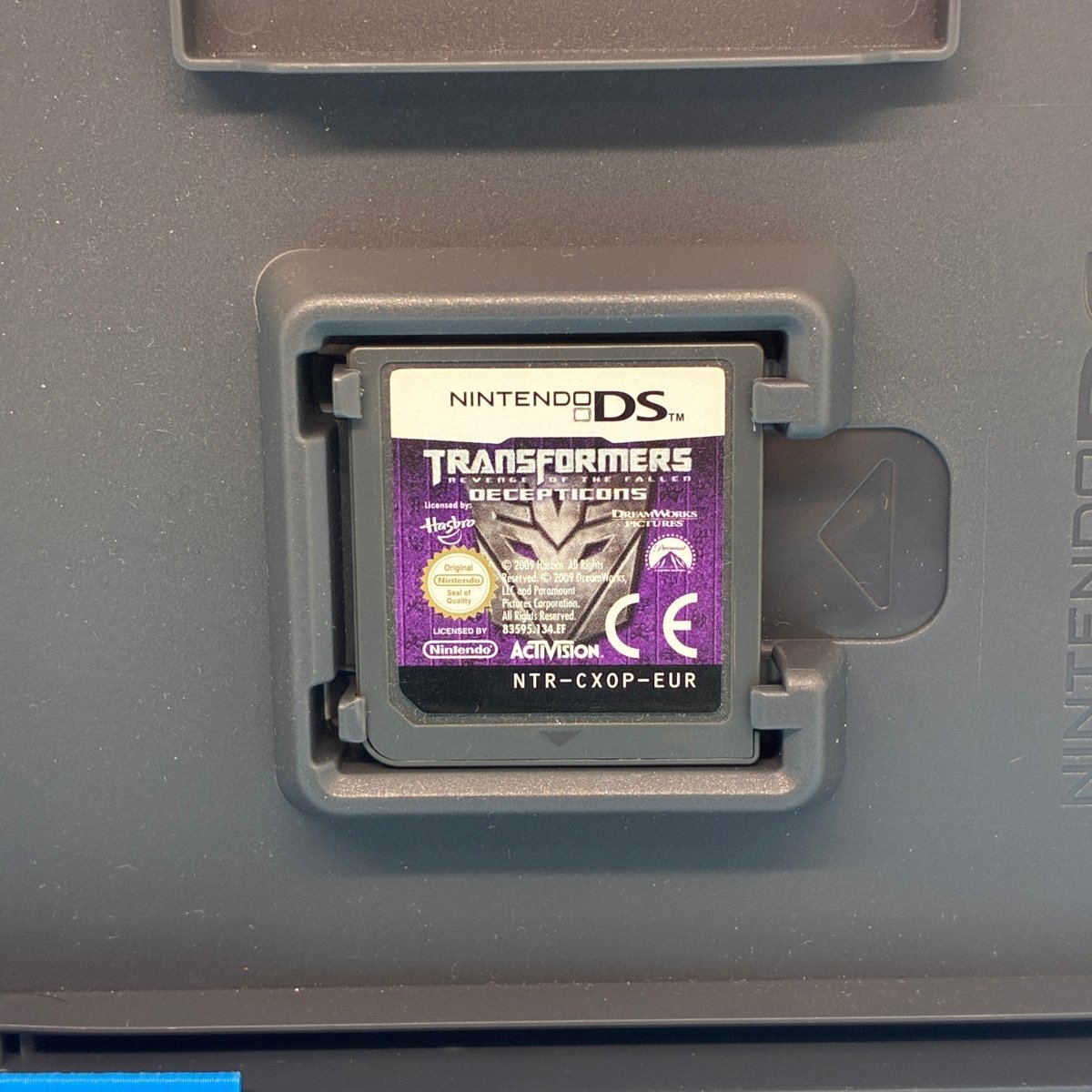 TRANSFORMERS REVENGE OF THE FALLEN - NINTENDO DS GAME CARTRIDGE - W/CASE AND BOOKLET - Mega Cash Sydney