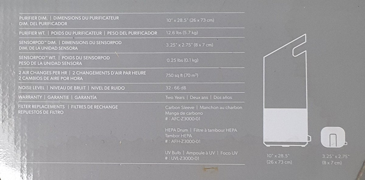 TruSens Z - 3000 Air Purifier - Mega Cash Sydney