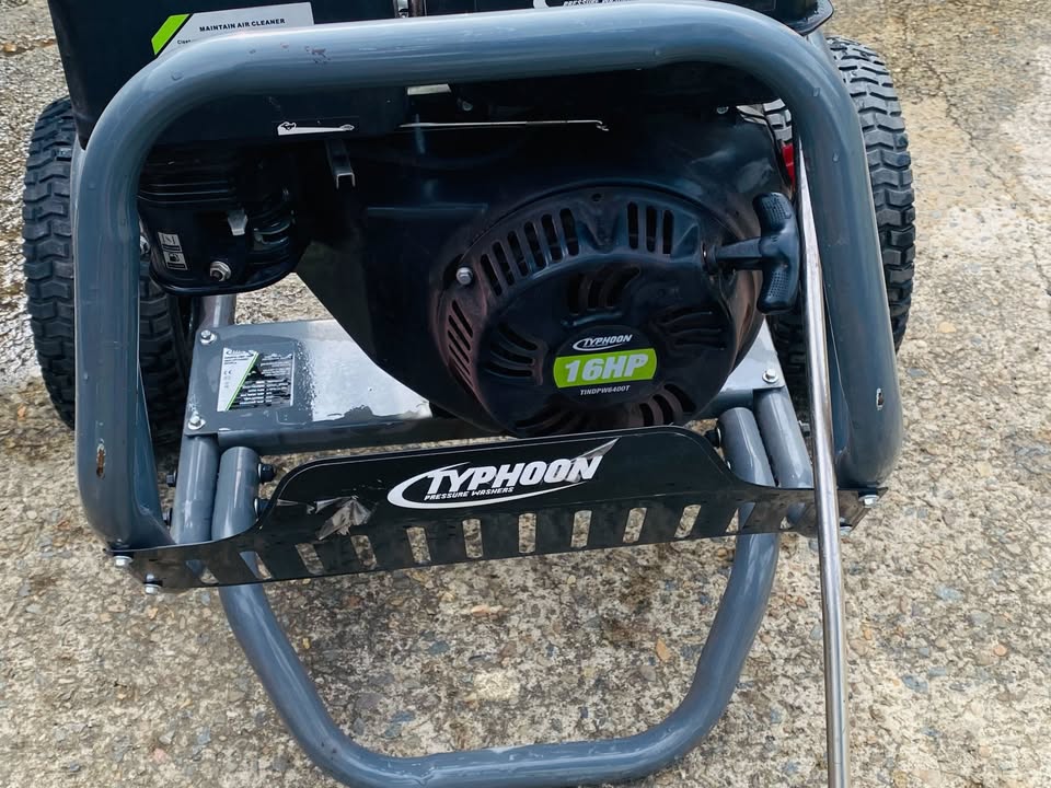 Typhoon TINDPW6400T 16.0HP 6400PSI Petrol High Pressure Washer W/ Turbo Head - Mega Cash Sydney