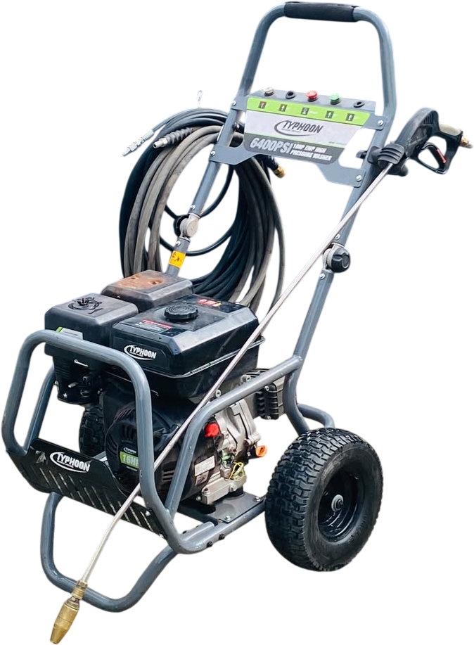 Typhoon TINDPW6400T 16.0HP 6400PSI Petrol High Pressure Washer W/ Turbo Head - Mega Cash Sydney
