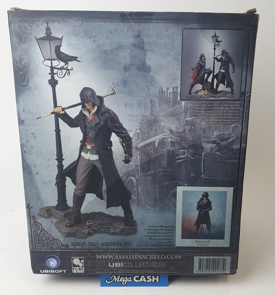 UBICOLLECTIBLES FIGURE - JACOB FRYE THE IMPETUOUS BROTHER ASSASSIN'S CREED SYNDICATE - Mega Cash Sydney