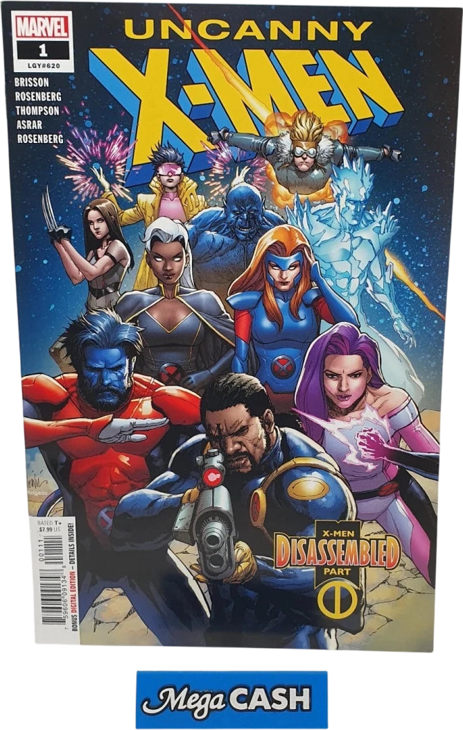 Uncanny X - Men - Volume 5 1 January 2019 - Marvel Comics - Mega Cash Sydney