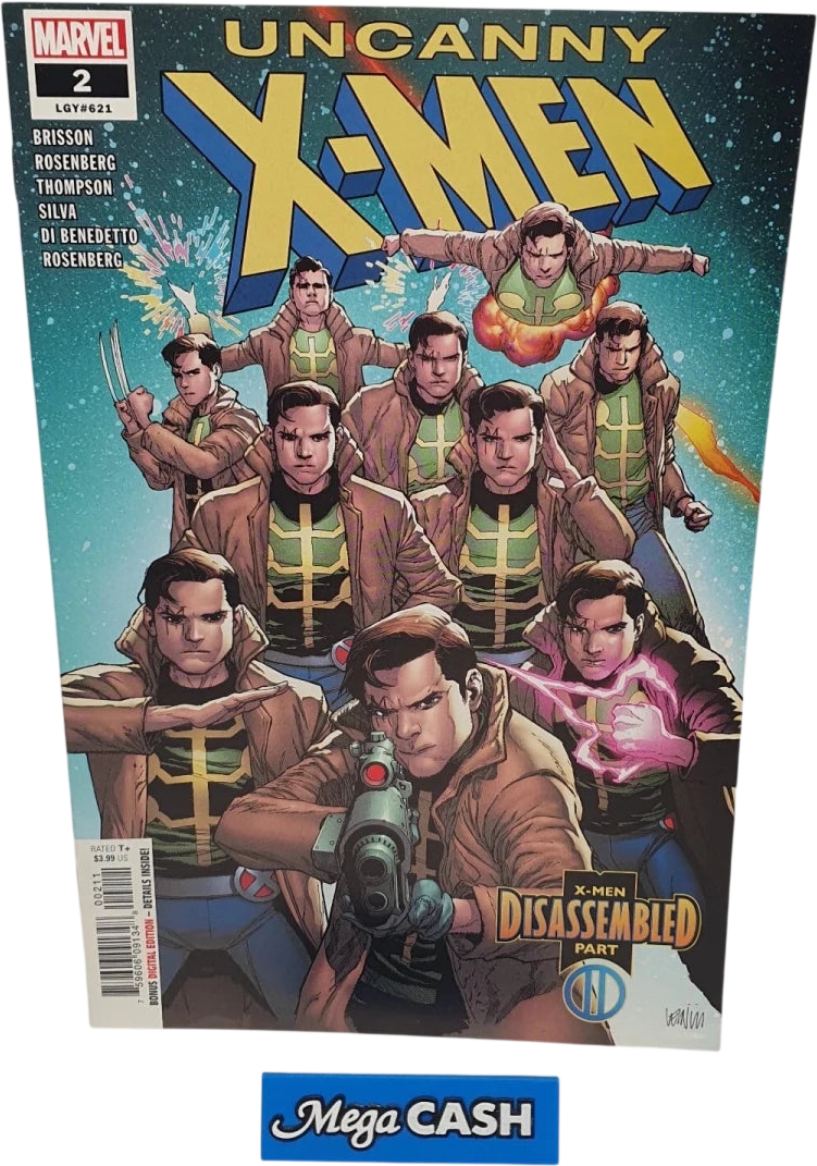 Uncanny X - Men - Volume 5 2 January 2019 - Marvel Comics - Mega Cash Sydney