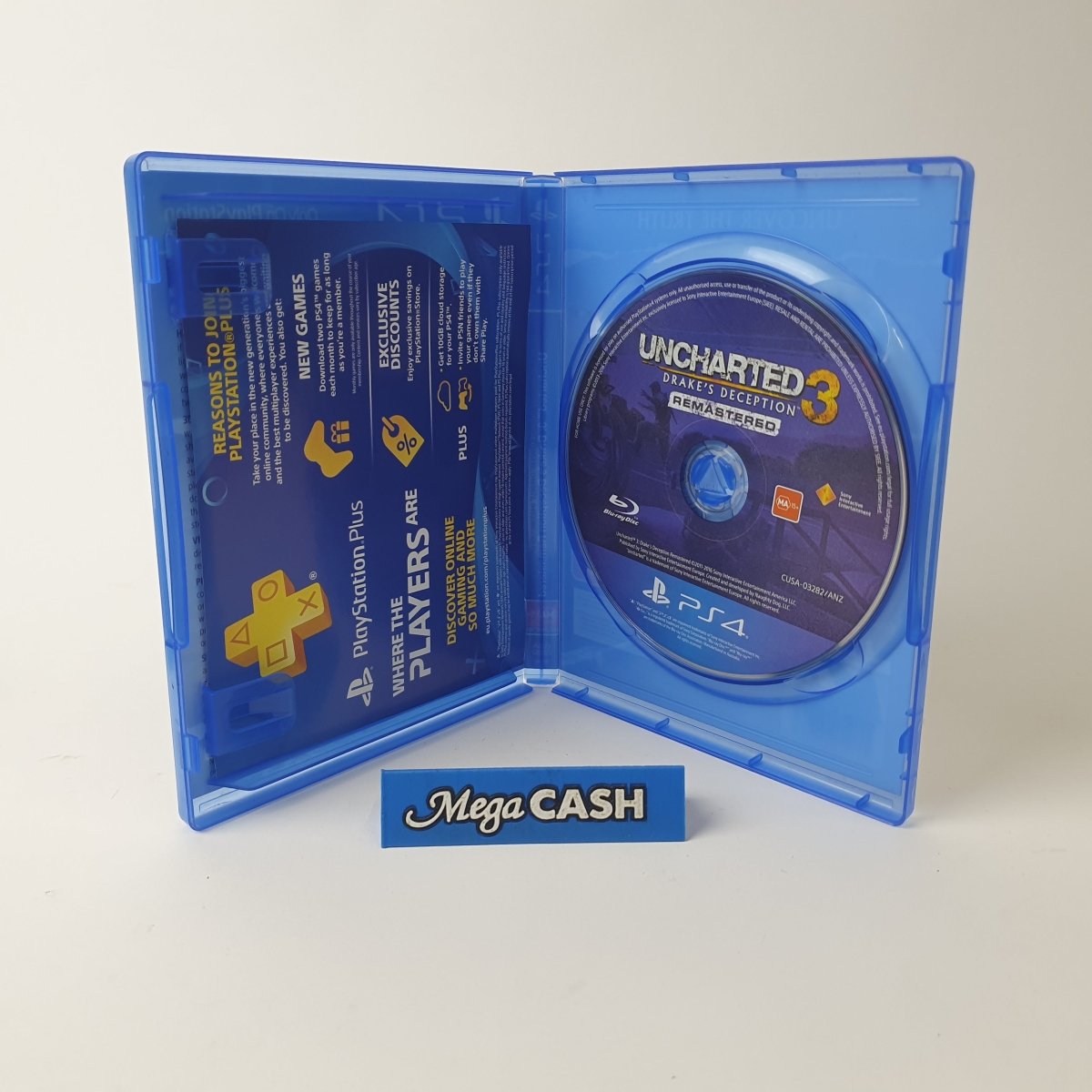 Uncharted 3 - Drake's Deception - Remastered - PlayStation 4 PS4 Game - Mega Cash Sydney