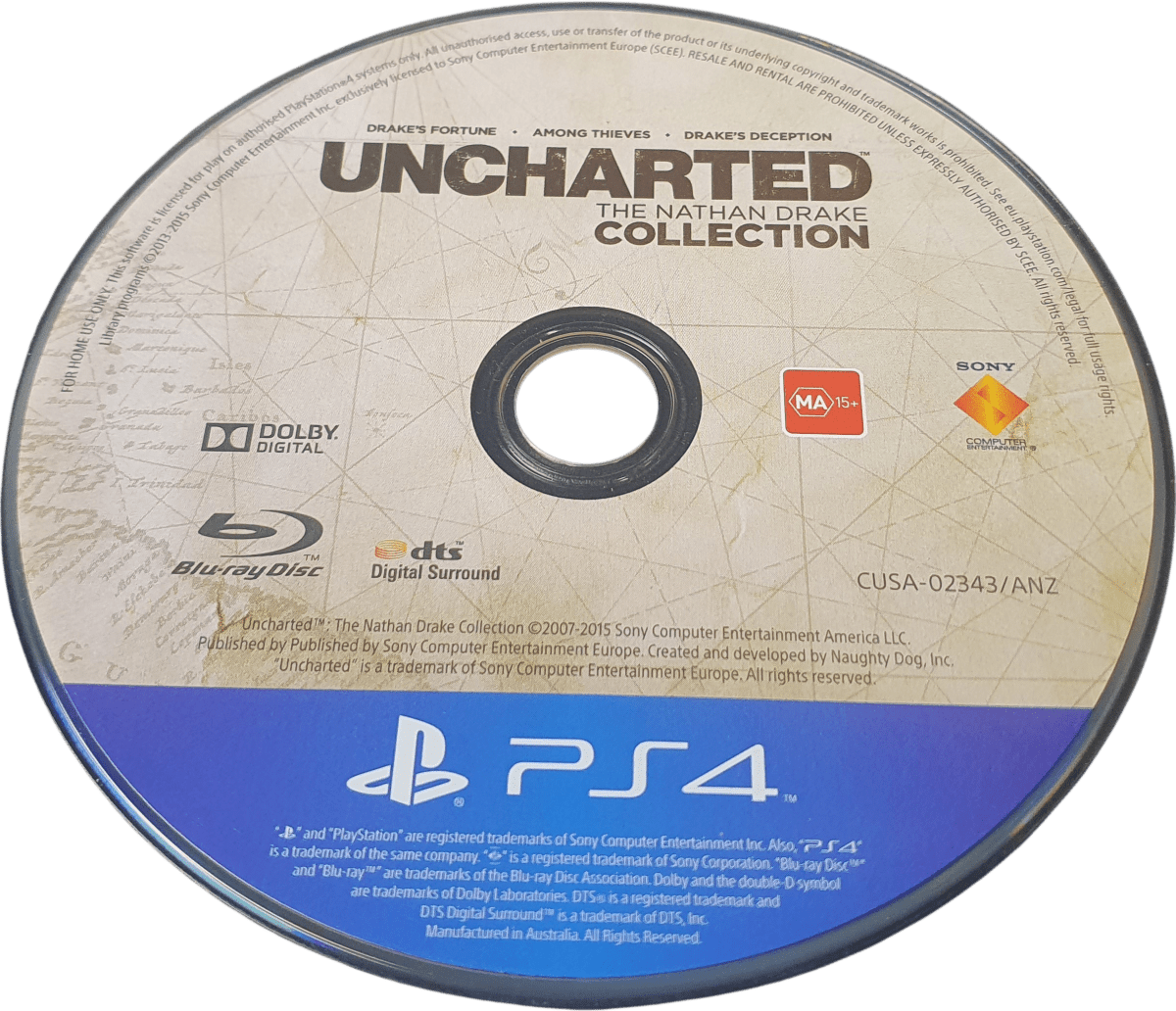 UNCHARTED - The Nathan Drake Collection - PlayStation 4/PS4 Game - Mega Cash Sydney