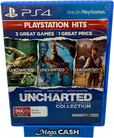 UNCHARTED THE NATHAN DRAKE COLLECTION - PS4 GAME - Mega Cash Sydney