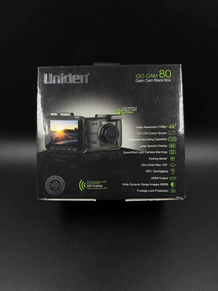 Uniden iGo 80 Dash Cam - Mega Cash Sydney