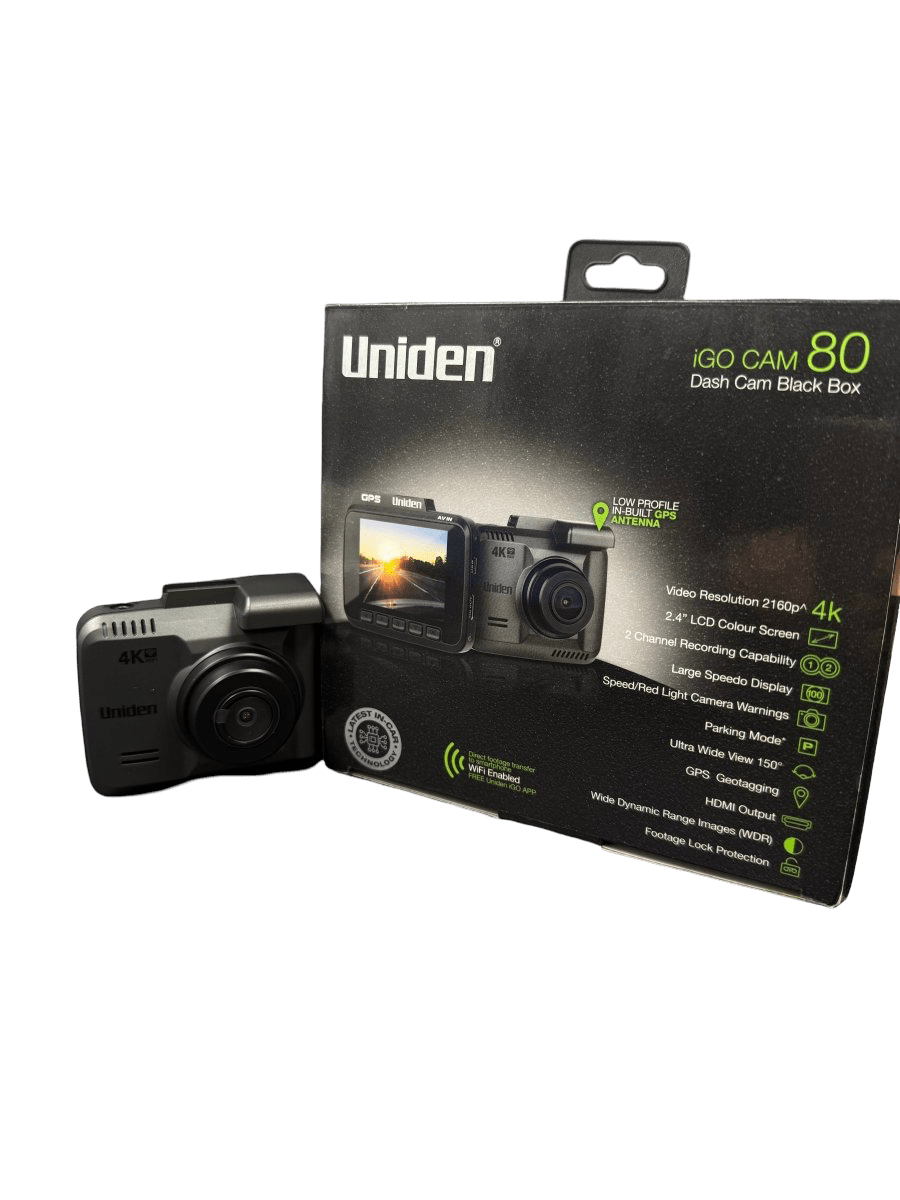 Uniden iGo 80 Dash Cam - Mega Cash Sydney