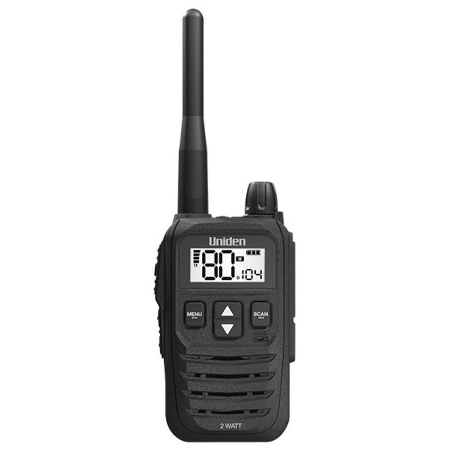 UNIDEN WALKIE TALKIE SET UH825 2TP IN CASE - Mega Cash Sydney
