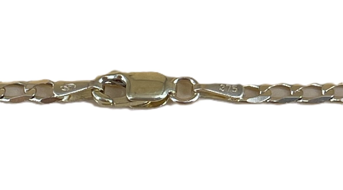 Unisex 9ct Curb Necklace - 5.2gms - Mega Cash Sydney