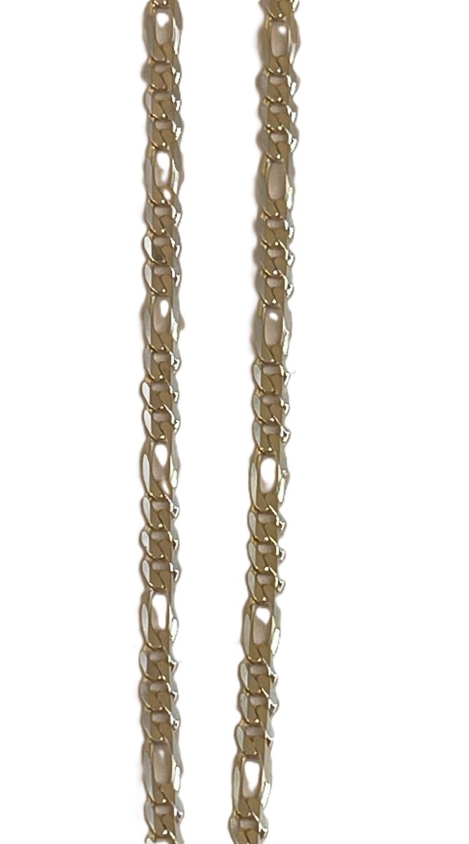 UNISEX 9CT FIGARO CHAIN 7.8GMS - Mega Cash Sydney