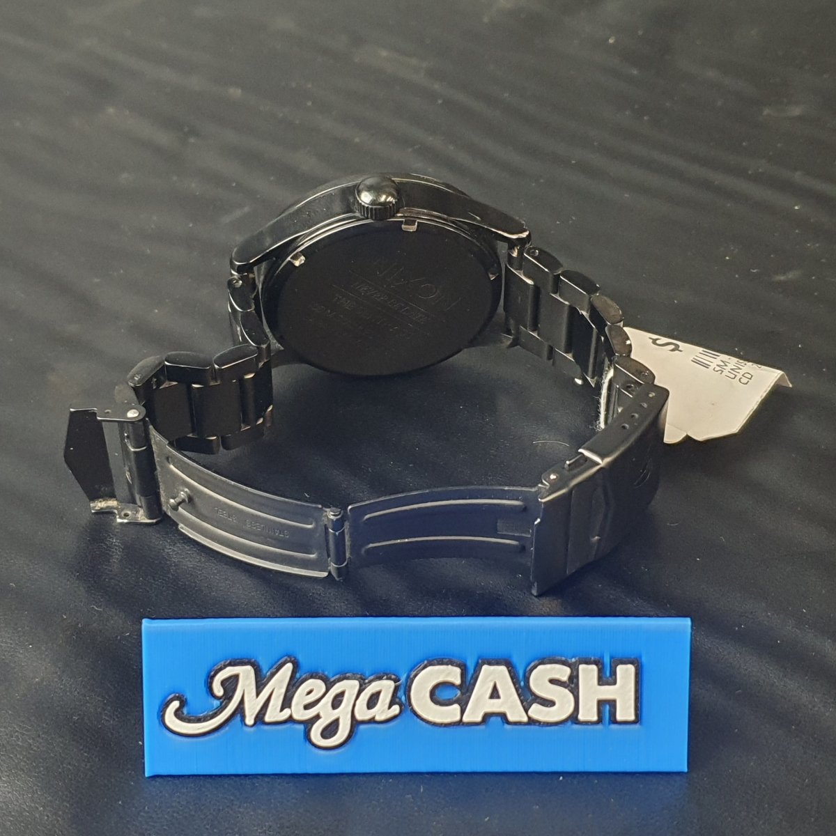 UNISEX - NIXON - ANALOGUE WATCH - THE SENTRY SS - BLACK STEEL BAND - Mega Cash Sydney