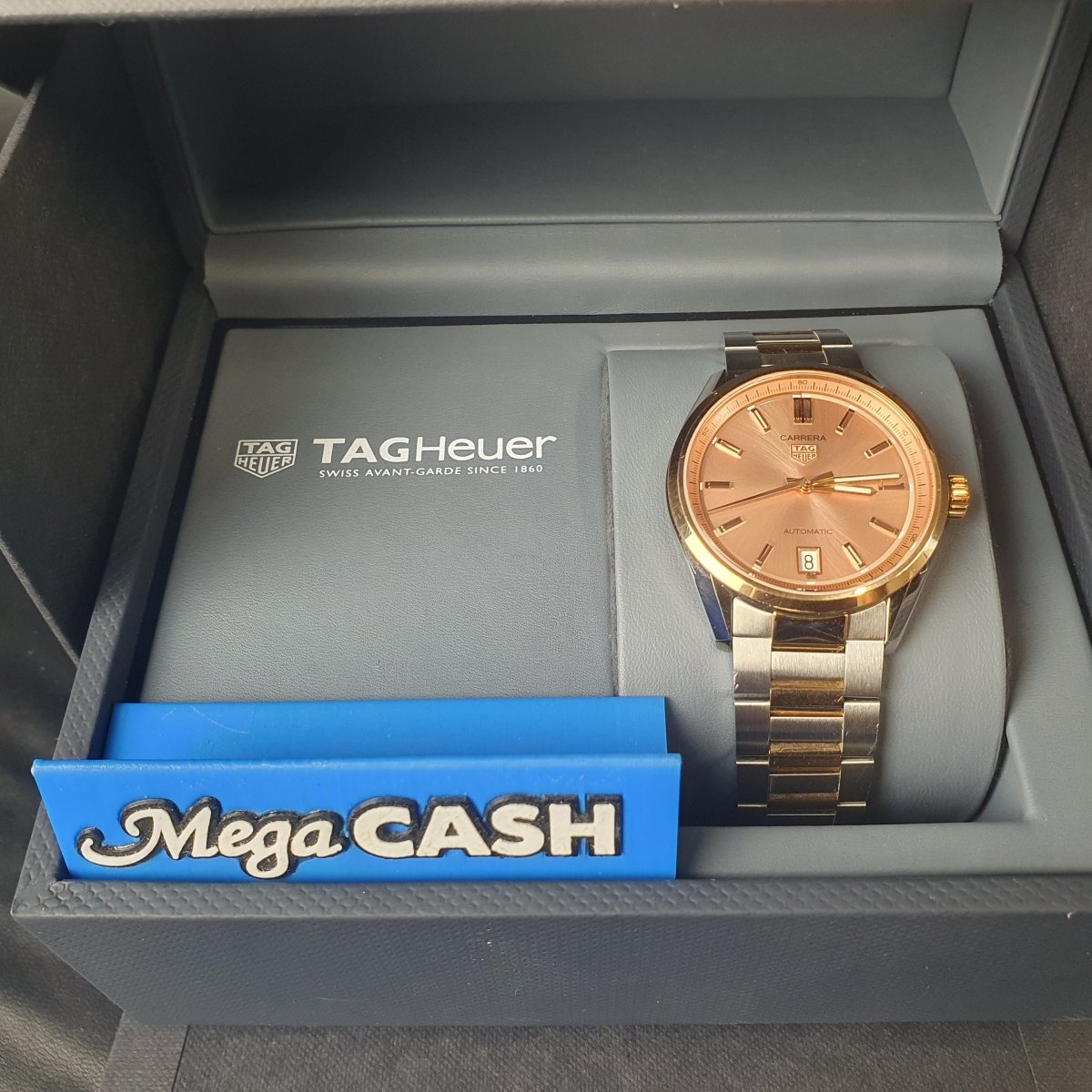 UNISEX - TAG HEUER WATCH - CARRERA - PINK DIAL - WBN2350 - Mega Cash Sydney