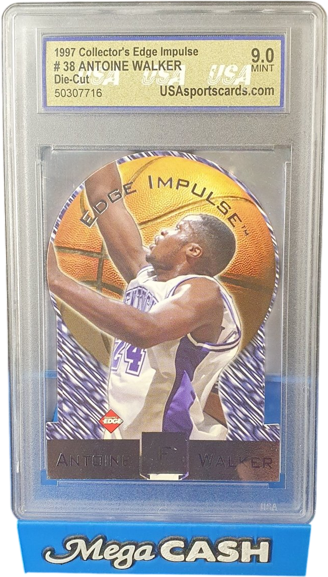 USA 9.0 - 1997 Collector's Edge Impulse - 38 Antoine Walker - Mint - Mega Cash Sydney