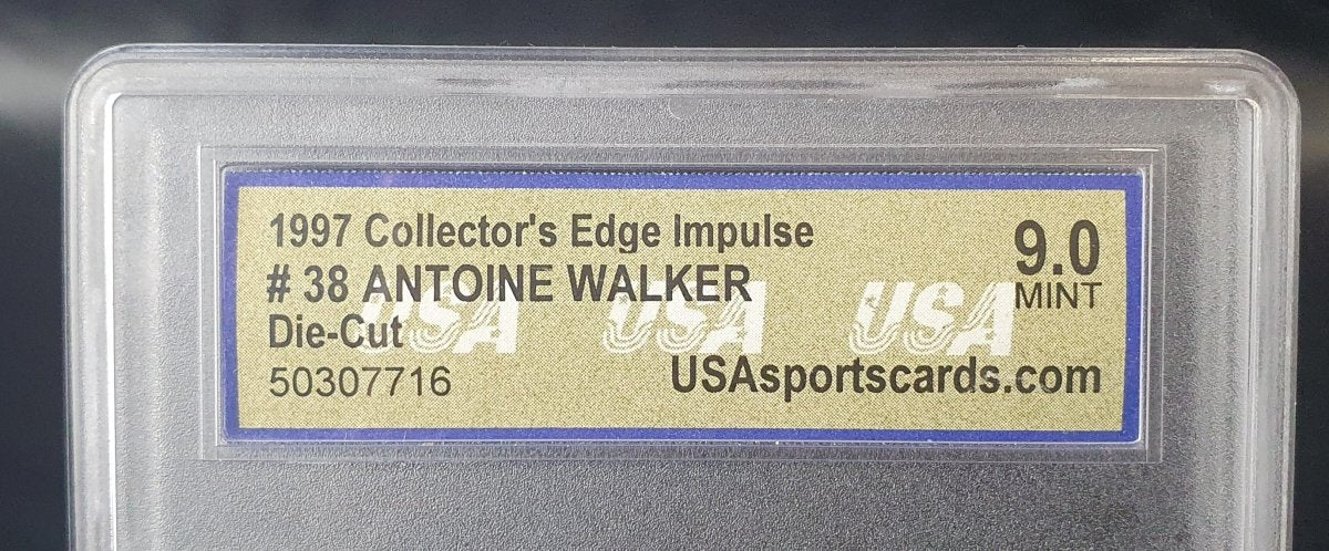USA 9.0 - 1997 Collector's Edge Impulse - 38 Antoine Walker - Mint - Mega Cash Sydney