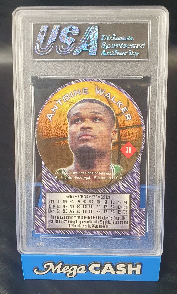 USA 9.0 - 1997 Collector's Edge Impulse - 38 Antoine Walker - Mint - Mega Cash Sydney