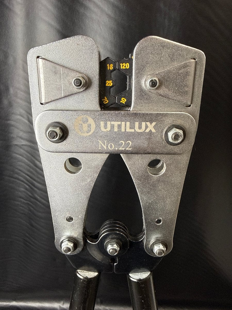 Utilux 6mm2 - 120mm2 Hexagon Hand Crimping Tool - UTI22/1 - Mega Cash Sydney