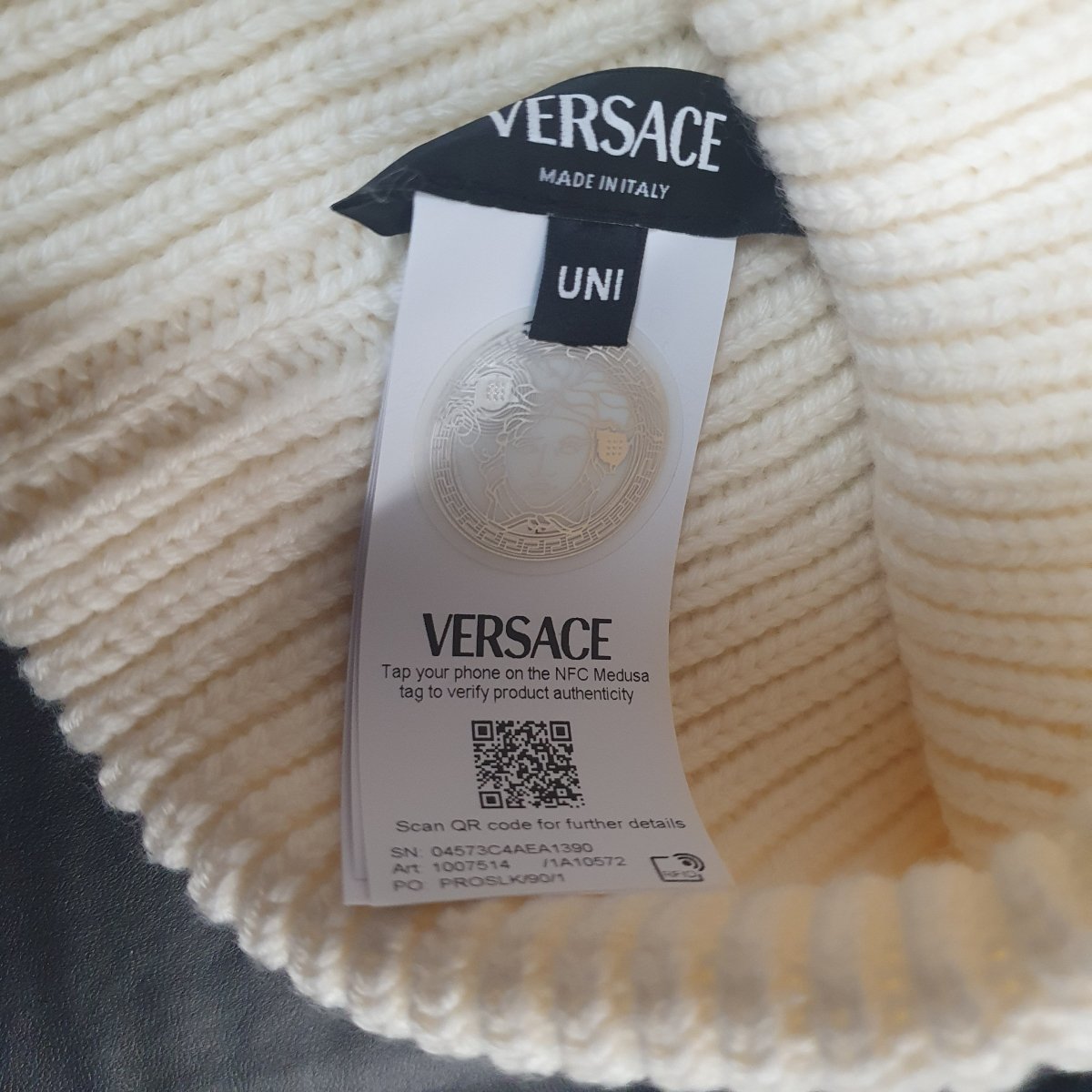 VERSACE - 1978 Re - edition - Logo Beanie - Mega Cash Sydney