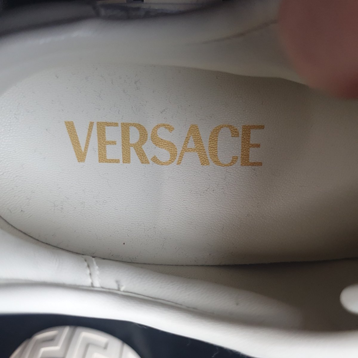VERSACE - Greca Jacquard - Canvas Sneakers - Size 38 - Mega Cash Sydney