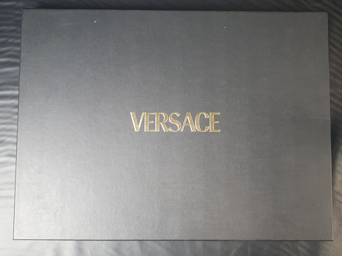 VERSACE - SCARF - White Logo - Mega Cash Sydney