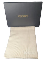 VERSACE - SCARF - White Logo - Mega Cash Sydney