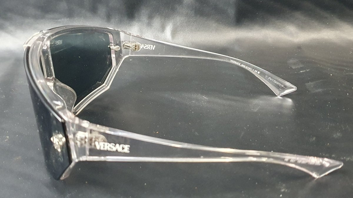 Versace - VE4461 - Frame Transparent Lenses Grey - Sunglasses - Mega Cash Sydney
