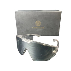 Versace - VE4461 - Frame Transparent Lenses Grey - Sunglasses - Mega Cash Sydney