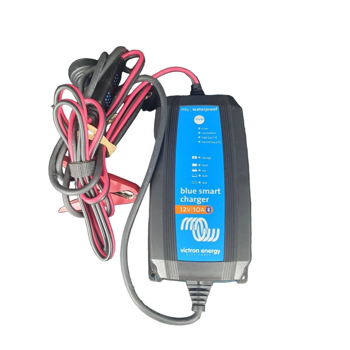 Victron Professional IP65 Blue Smart Charger 12V 10A with Bluetooth and DC Connector - Mega Cash Sydney