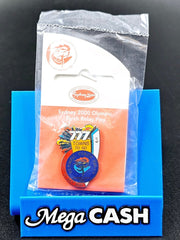 Vintage Sydney 2000 Olympic Pins "777 Towns to Go" Olympic Torch Relay - Sealed! - Mega Cash Sydney